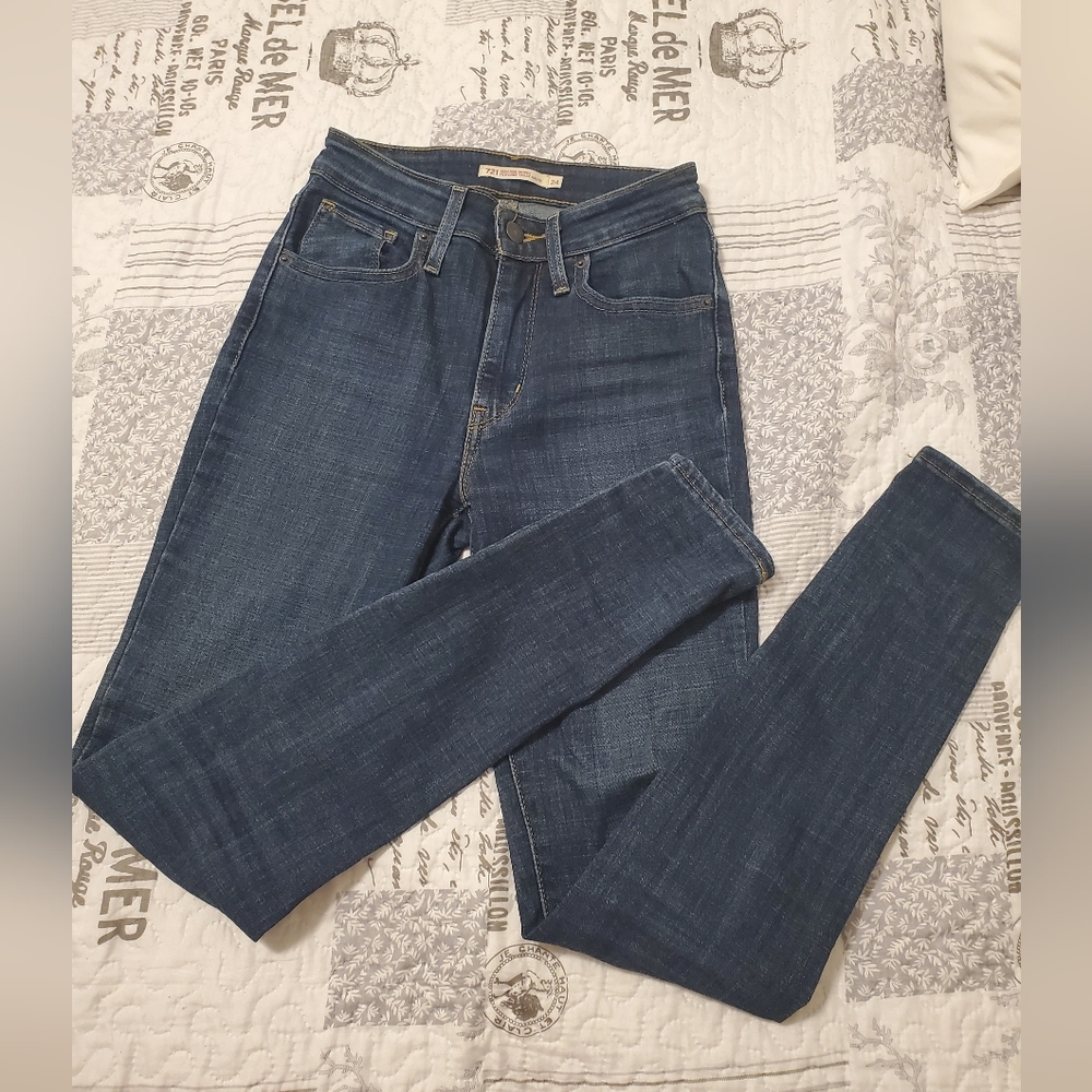 Levi's 721 high raise skinny jeans - Picture 2 of 5